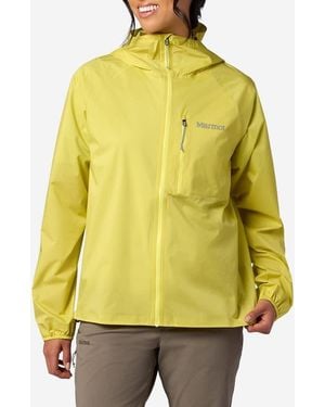 Marmot Superalloy Bio Packable Rain Jacket - Yellow