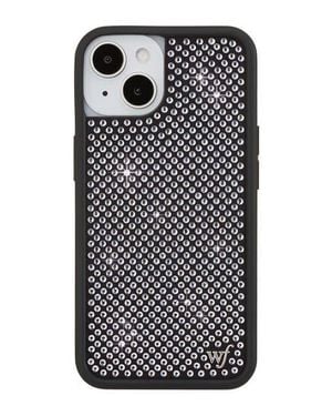 Wildflower Cases Rhinestone Iphone Case - Black