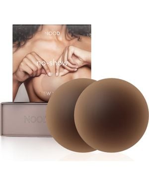 NOOD No-Show Reusable Round Nipple Covers - Brown