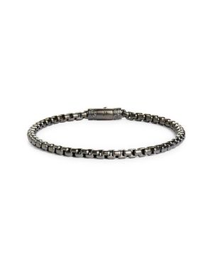John Hardy Box Chain Bracelet, 3.7Mm - Metallic