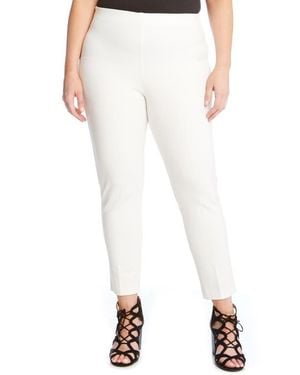 Karen Kane Piper Skinny Ankle Pants - White