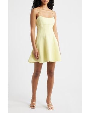 Designer Yellow Babydoll Dresses for Women - Up to 60% off | Lyst