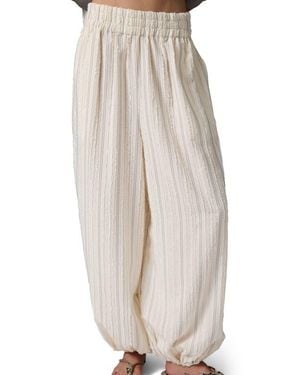 Day Birger et Mikkelsen Harsha Raw Stripe Balloon Pants - White