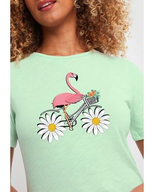 Joe Browns Stretch Cotton Graphic Tee - Green