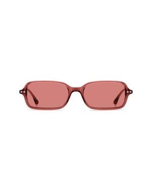 Isabel Marant 52Mm Rectangular Sunglasses - Pink