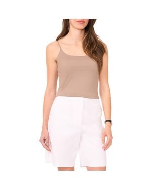 Halogen® Compression Crop Camisole - White