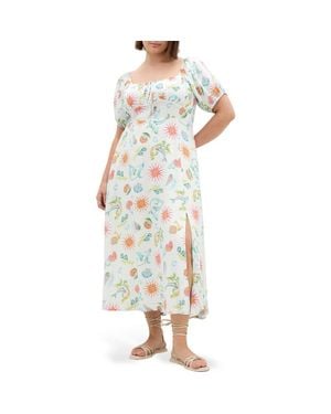 City Chic Abbie Sundress - Multicolor
