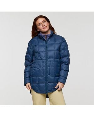 COTOPAXI Repleto Down Long Jacket - Blue