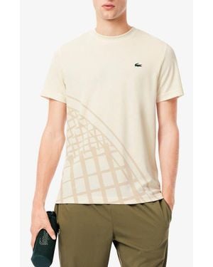Lacoste Tennis Performance T-Shirt - Natural