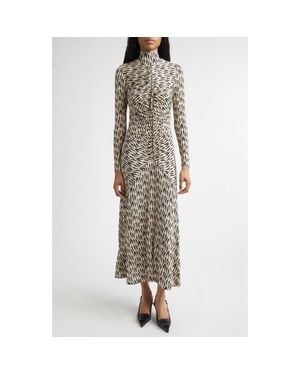 sweater knit dresses Textured Knit Tulle Sweater Dress main image 1