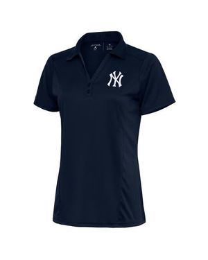 Antigua New York Yankees Logo Tribute Polo - Blue