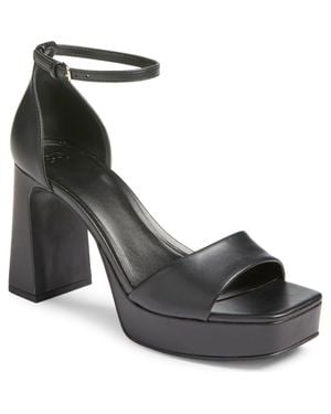 BP. Helix Platform Ankle Strap Sandal - Gray