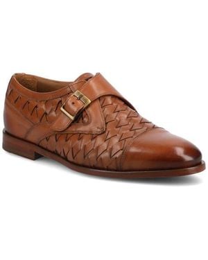 Taft Jack Monk Strap Dress Shoe - Brown