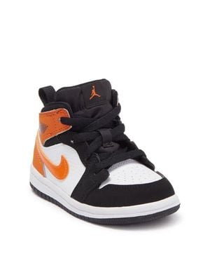 Nike Air Jordan 1 Mid Se Basketball Sneaker - Black
