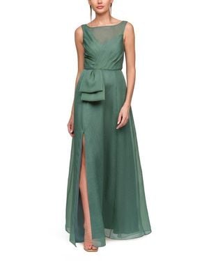 JS Collections Carey Organza Gown - Green