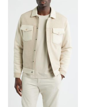 Robert Barakett Isaak Two-Tone Jacket - Natural