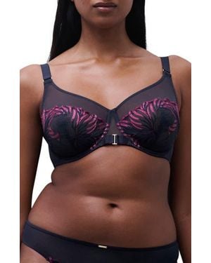Chantelle Legend Full Coverage Underwire Bra - Multicolor