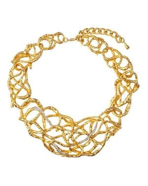 Susan Caplan 1994 Vintage Elizabeth Taylor Necklace - Metallic