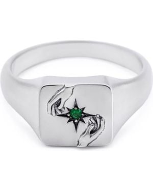 Serge Denimes Oracle Ring - White