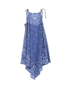 Echo Bandana Tulum Coverup - Blue