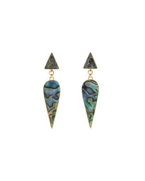 freya rose Warrioress Earrings - Blue