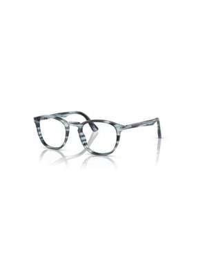 Persol 49Mm Round Optical Glasses - Gray