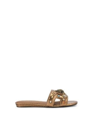 Kurt Geiger Eagle Hardware Slide Sandal - Multicolor