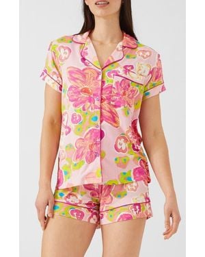 Alivia Jenna Shorts Pajamas - Pink