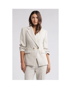 Open Edit The Icon Hourglass Blazer - Gray