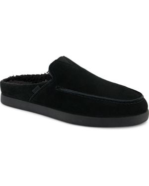 TOMS Alonso Fleece Lined Mule - Black
