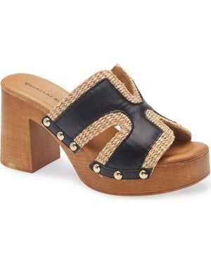 Chocolat Blu Mae Platform Sandal - Blue