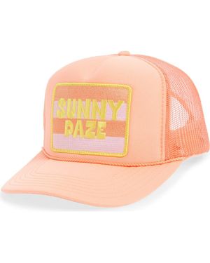 Friday Feelin Sunny Daze Trucker Hat - Pink