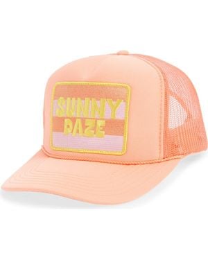 Friday Feelin Sunny Daze Trucker Hat - Pink