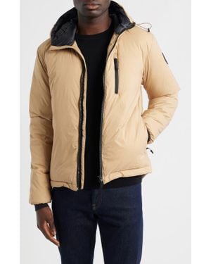 Canada Goose Lodge Packable Down Hooded Jacket - Blue