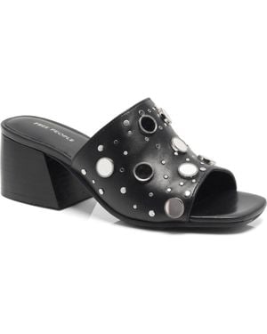 Free People Mirage Block Heel Sandal - Black