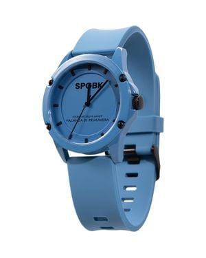 SPGBK WATCHES Westover Silicone Strap Watch, 34.5Mm - Blue