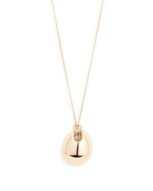 Open Edit Orb Pendant Necklace - Metallic