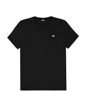 Alix Lil Butterfly Lightweight Jersey Tee - Black