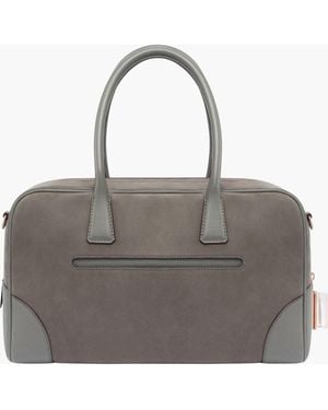 Aviteur Cristallo Nubuck Travel Bag - Gray