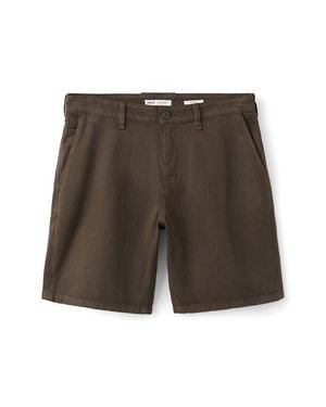 Mango Regular Fit Bermuda Shorts - Green