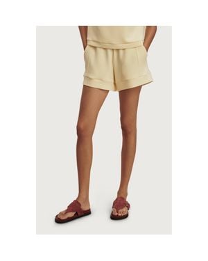 Varley Atrium High Waist Shorts - Natural