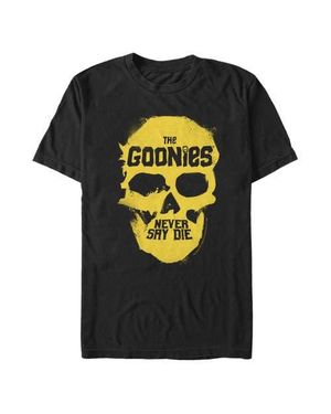 The Goonies Never Say Die Skull Graphic T-Shirt - Black