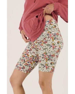 Cache Coeur Maternity Cycling Shorts Liberty - Red