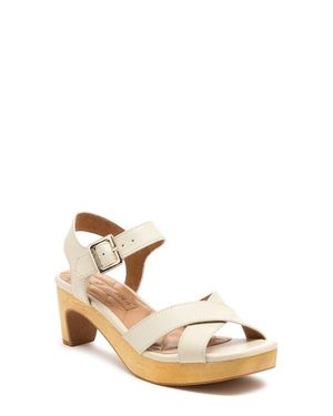 Kelsi Dagger Brooklyn Riv Crossover Strap Sandal - Natural
