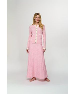 By Tess Lila Cardigan - Pink