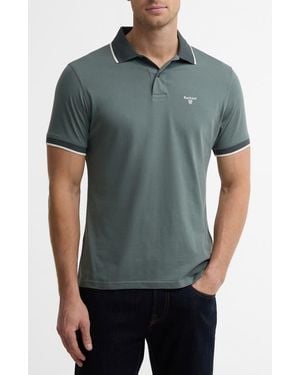 Barbour Cornsay Solid Polo - Green