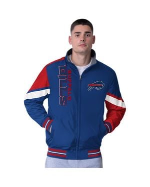 G-III Extreme Buffalo Bills Strong Arm Reversible Full-Zip Jacket - Blue