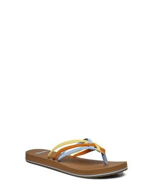 Sanuk Yoga Sandy Ii Flip Flop - Multicolor
