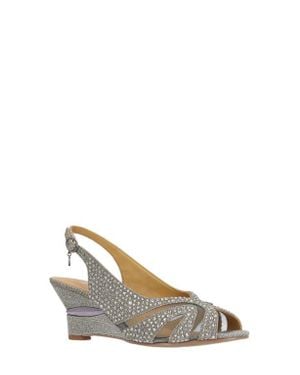 J. Reneé Lovela Slingback Wedge Sandal - Multicolor