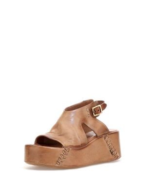 A.s.98 Maren Platform Sandal - Brown